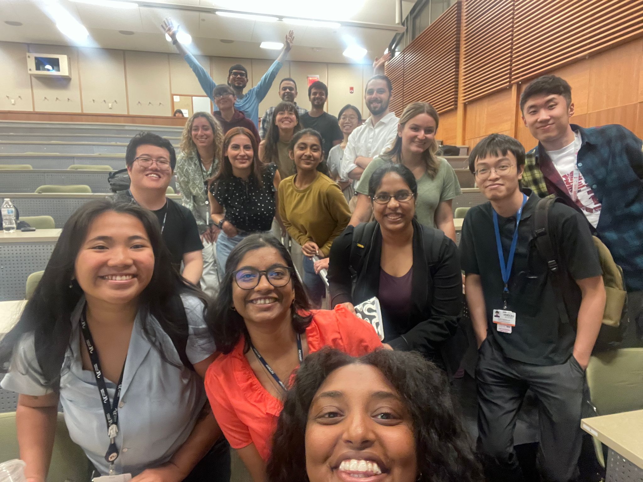 Second year PhD students